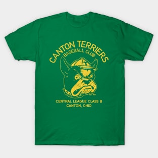 Defunct Canton Terriers Baseball Team T-Shirt